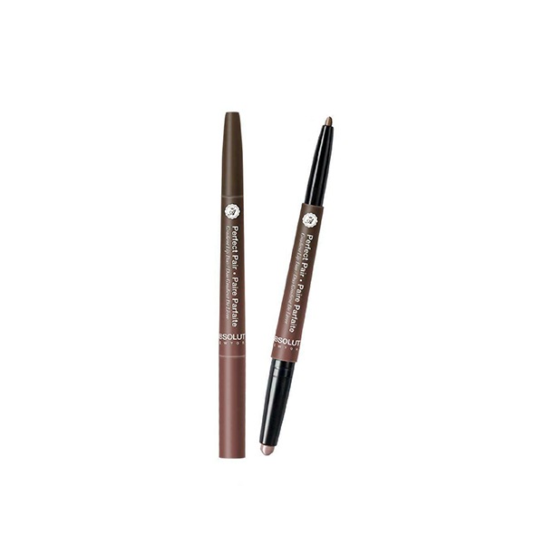 Absolute Perfect Pair Lip Duo Liner Lipstick Makeup Matte Two Color Auto Pencil
