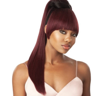 Outre Quick Pony Bang & Ponytail Ingrid Ponytail Synthetic